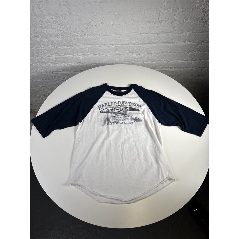 2010 Harley Davidson Freedom of Choice 3/4 Sleeve T Shirt Size L